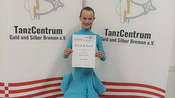 3. Platz für Katharina 
