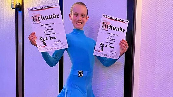 Katharina weiter auf Erfolgskurs