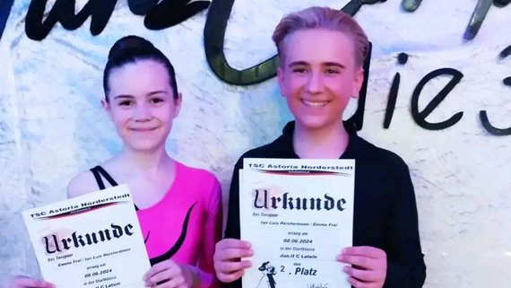 Ian und Emma auch in der C-Klasse erfolgreich 