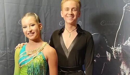 Erneuter Treppchenplatz für Ian und Alysha