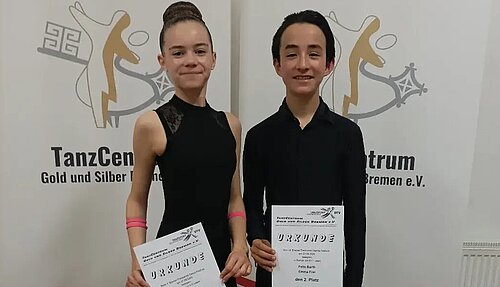 Felix und Emma 2x erfolgreich 