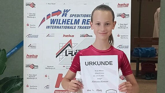 Katharina in Steimke erfolgreich 