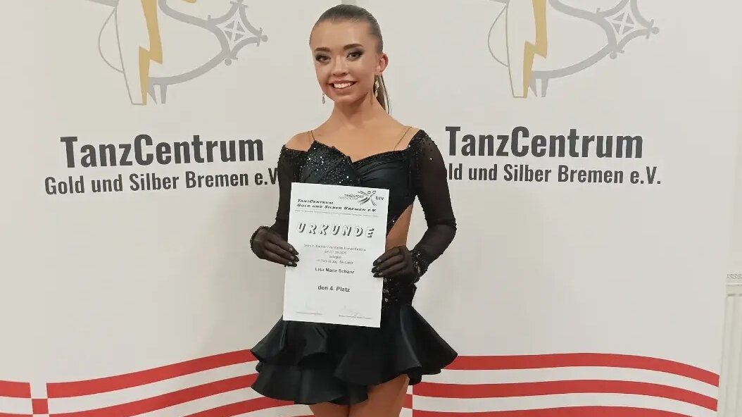 Lisa Marie im Finale - TanzCentrum Gold und Silber Bremen e.V.