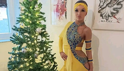 Erster Start von Julianna Doroshuk 