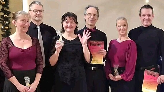 Jan Steinmetz-Hellerstedt und Marcela Peskova in Norderstedt auf Platz 2