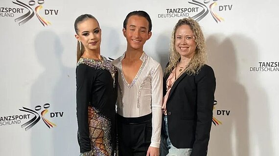 Erste DM Teilnahme für Felix und Emma