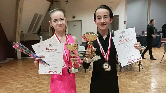 Super Erfolg für Felix und Emma 