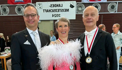 Gunnar und Ute Landesmeister Masters III S-Klasse 