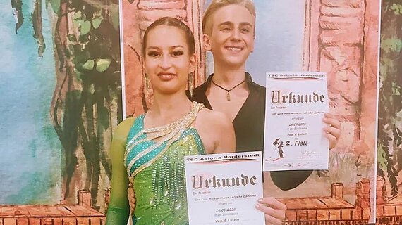 Sieg für Ian und Alysha