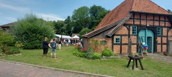 Linedance beim Kultursommer in Langwedel