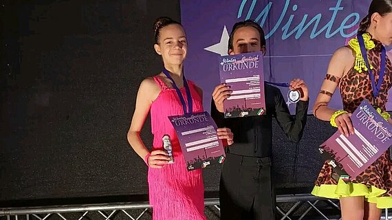 2. Platz für Emma und Felix beim WiDaFe