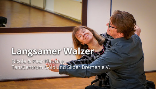 Der Langsame Walzer mit dem Rollstuhl, von Nicole und Peer Klausing